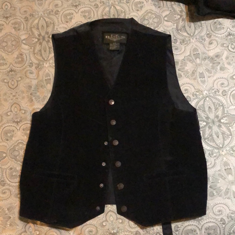 Men’s Pig Velvet Vest